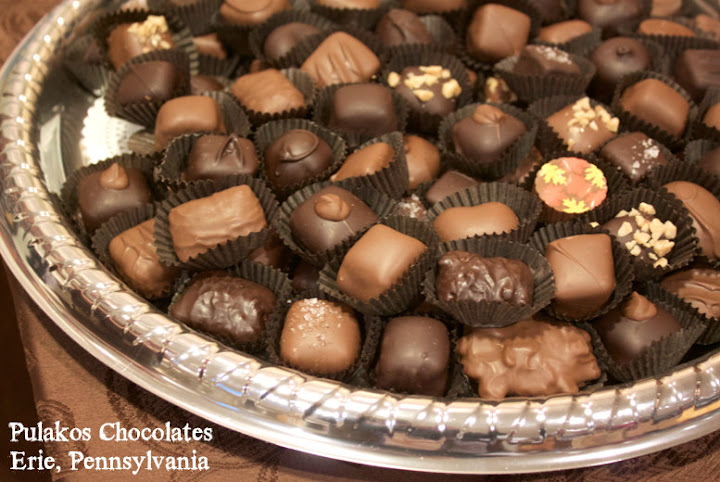 Pulakos Chocolates - one of the three great chocolate stores you must visit in Erie, Pennsylvania