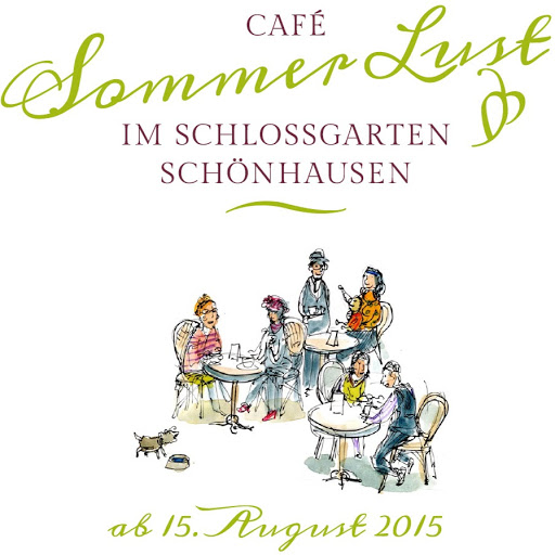 Café Sommerlust im Schlossgarten Schönhausen logo