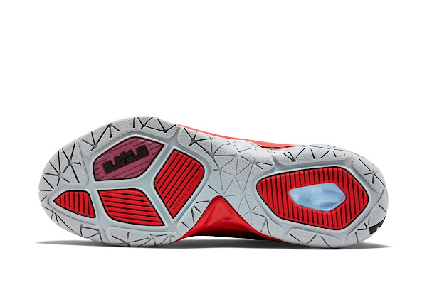 Nike Ambassador 7  Red and Metallic Silver  New Look