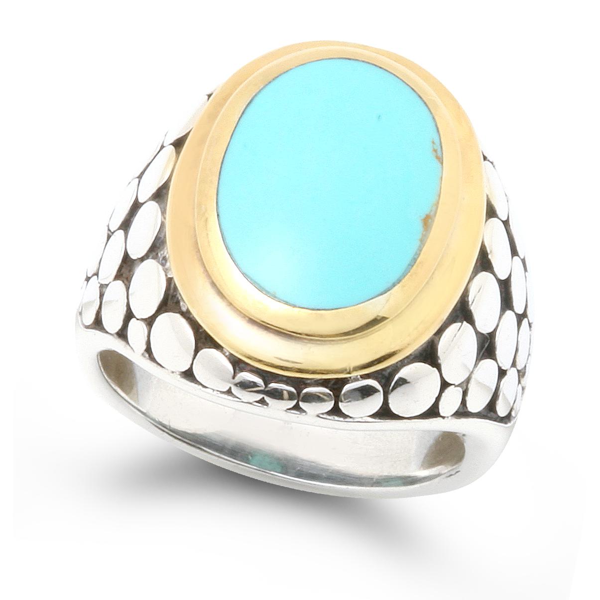 This designer inspired ring is