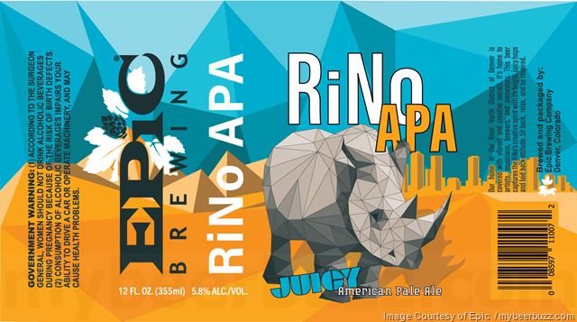 Epic Releases RiNo APA – A juicy Pale Ale Inspired by Denver’s River North Neighborhood