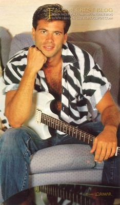 Falcon Crest Season 5
Lorenzo Lamas at his home with guitar