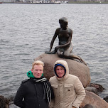 little mermaid in Copenhagen, Denmark 