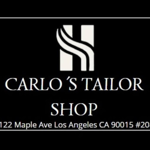 Carlo’s tailor shop logo