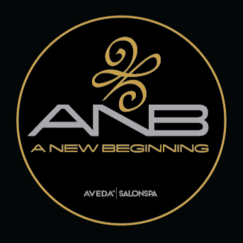 a New Beginning, an AVEDA Salon and Day Spa logo