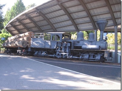 IMG_9414 Lima 2-Truck Shay Steam Locomotive 'Peggy' at the World Forestry Center in Portland, Oregon on September 24, 2009