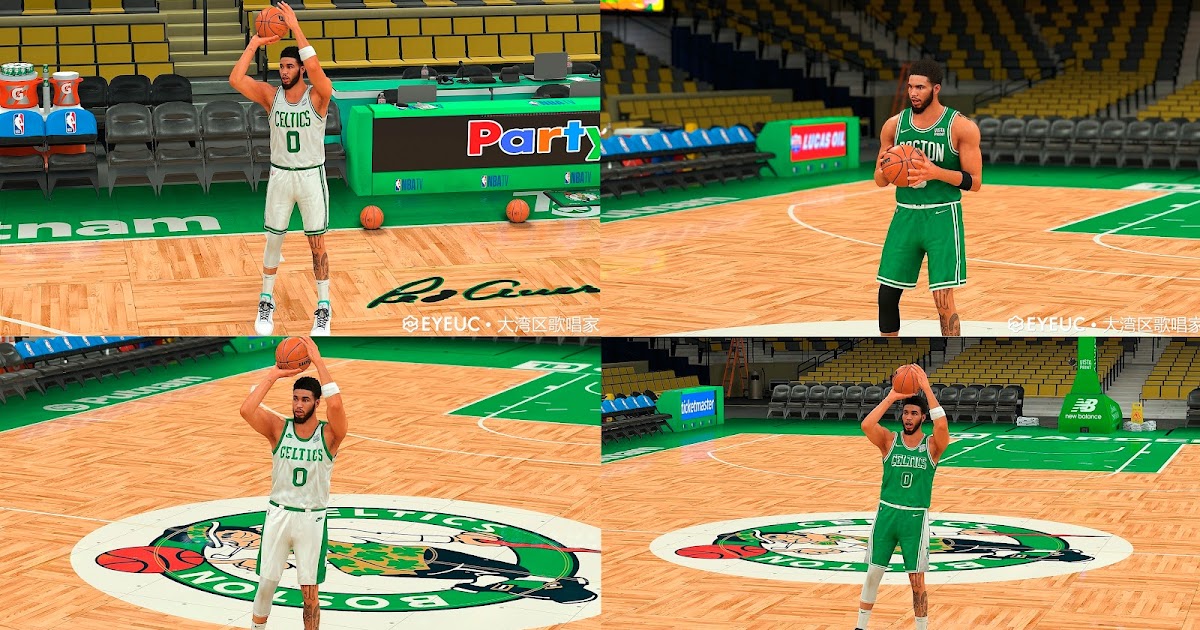 NBA 2K22 Boston Celtics 2022-2023 City Jersey by Kyu2K - Shuajota: NBA 2K24  Mods, Rosters & Cyberfaces