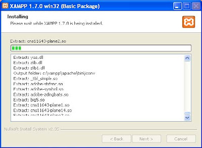 Xampp Proses Install