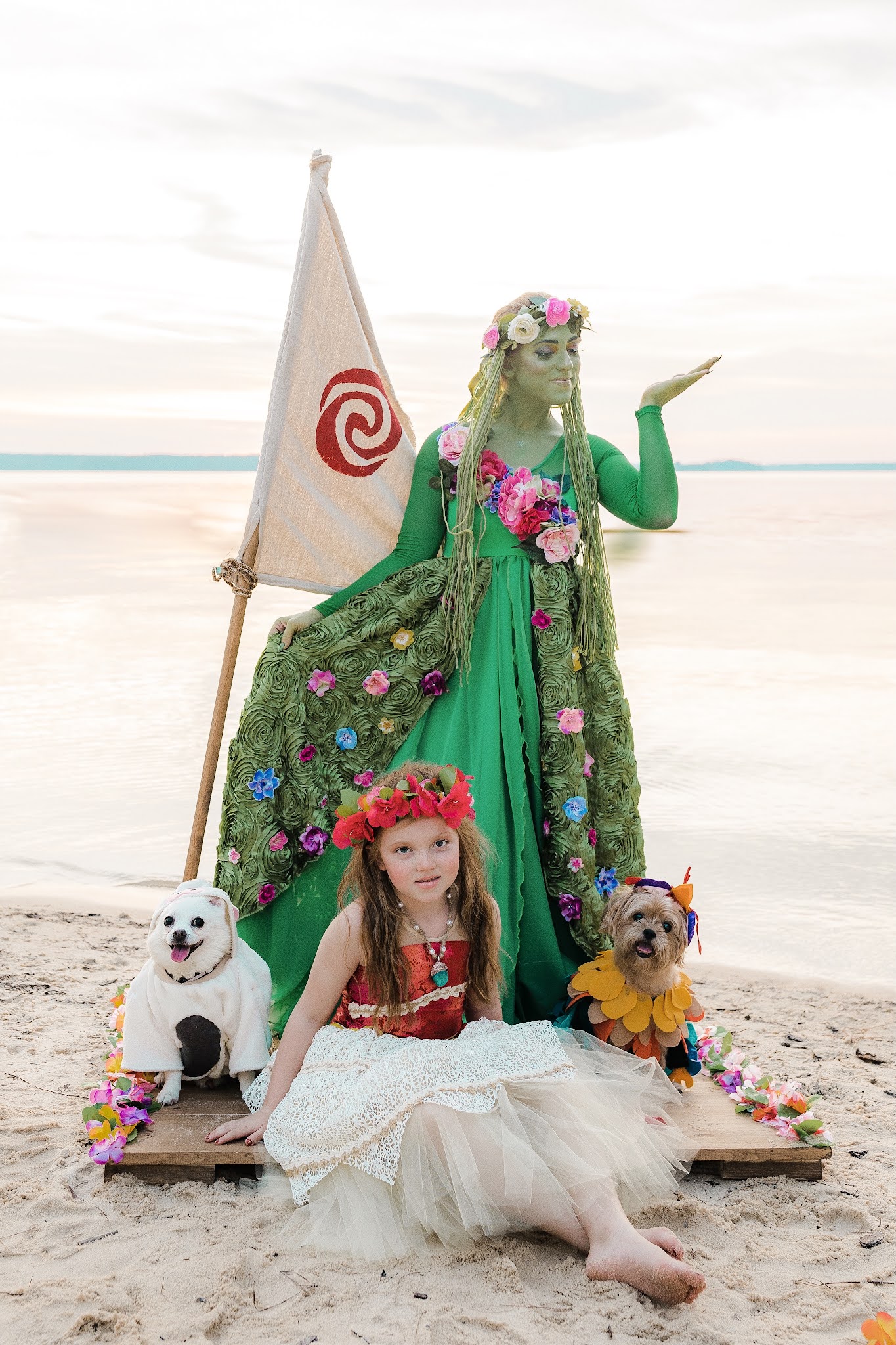 Moana Family Halloween Costumes - Something Delightful by Rachel M.  Timmerman