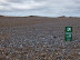 All that is visible of the Emergency Telephone pole at Salthouse Beach car park