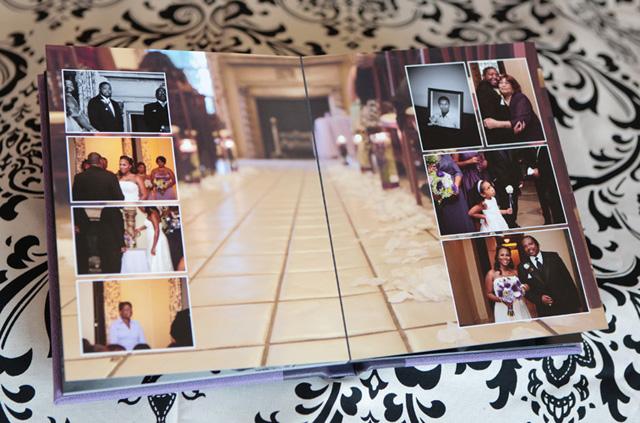 Custom Wedding Album Page1