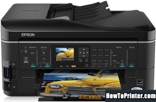 Reset Epson SX620 printer by Epson reset software