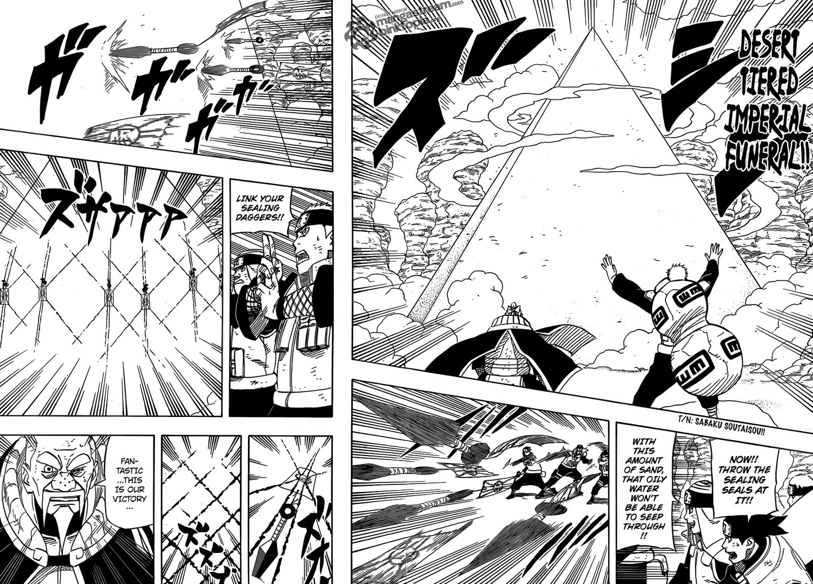 Naruto Shippuden Manga Chapter 556 - Image 14-15