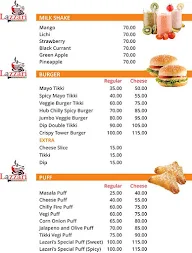 Lazari Fast Food menu 1