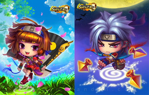 Dzogame hé lộ hình ảnh Việt hóa của Shinobi Online - Ảnh 2