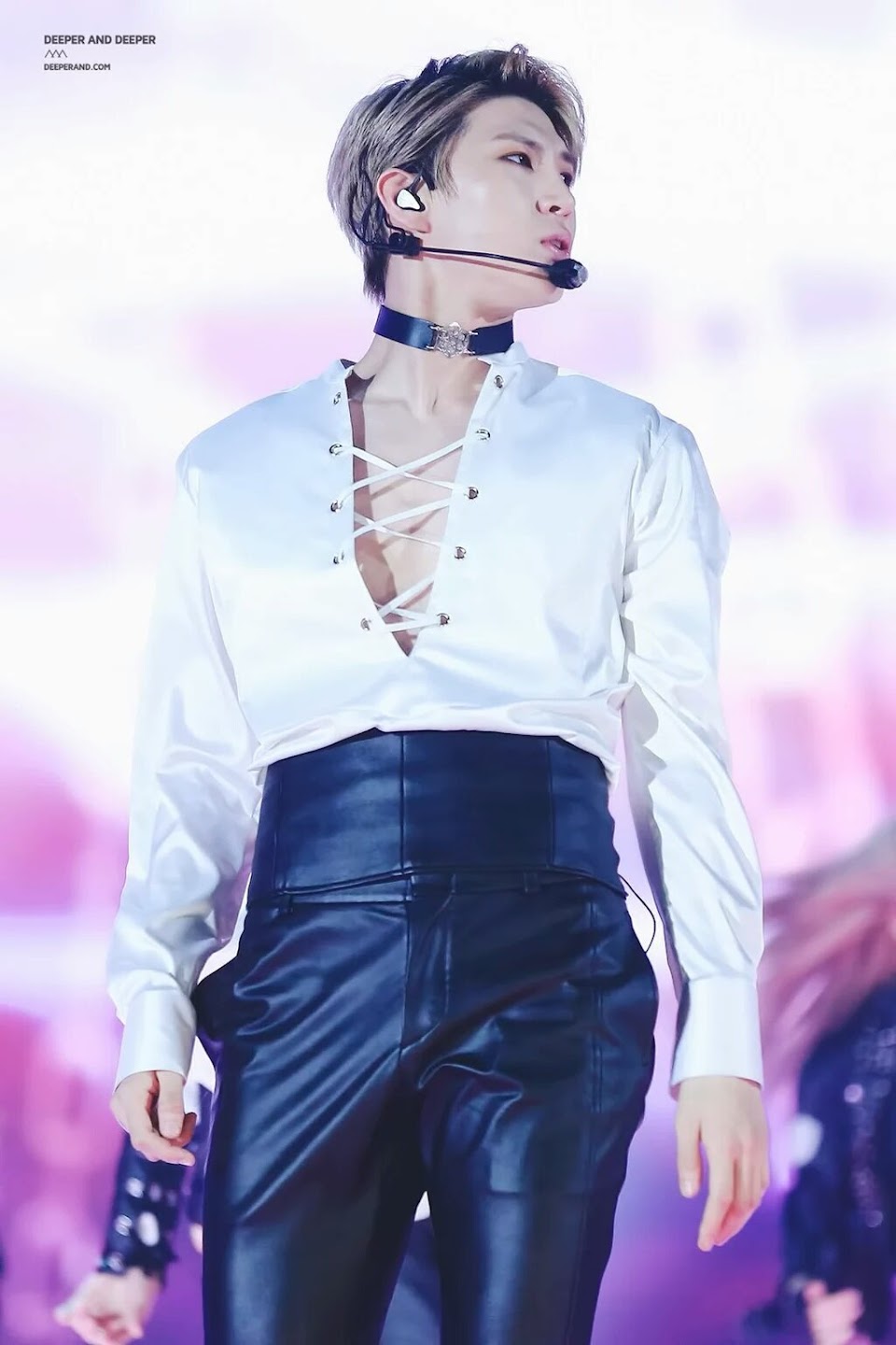 10 Male Idols In Chokers Will Take Your Breath Away Koreaboo