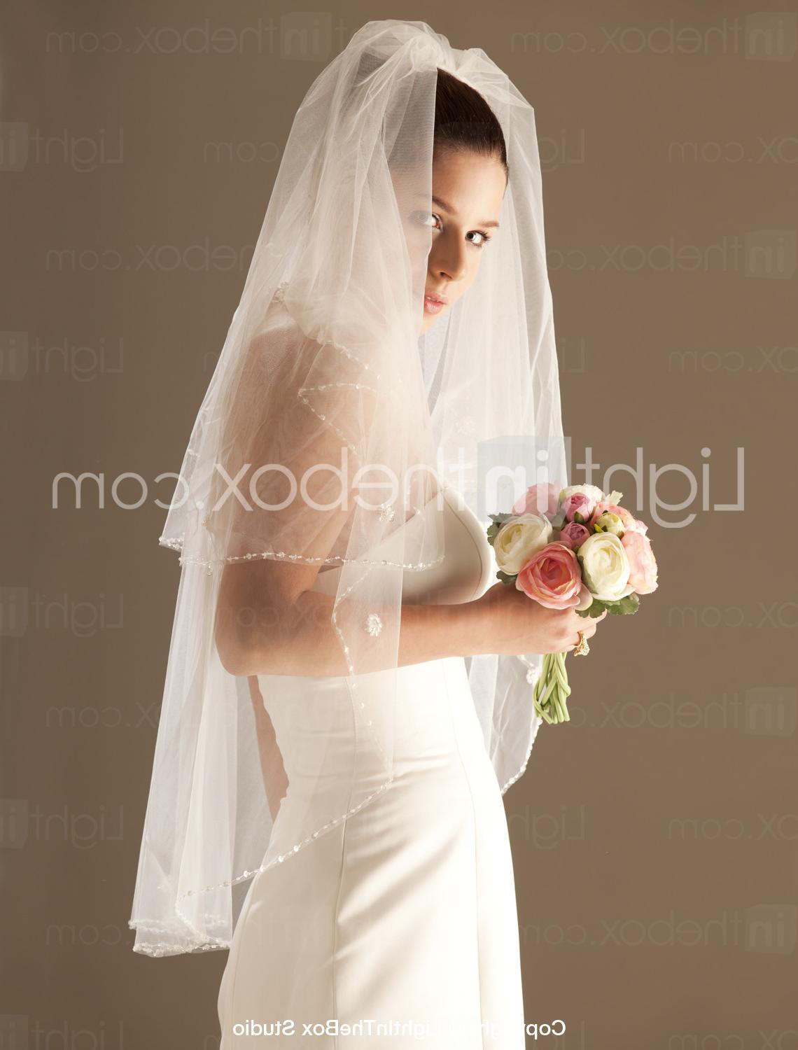 2 Layer Elbow Wedding Veil