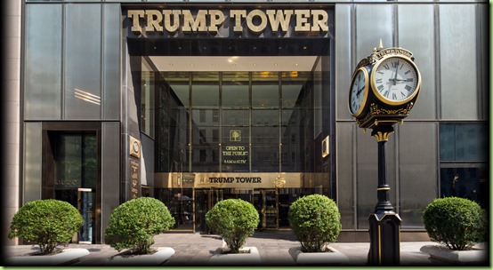 trump tower entrance