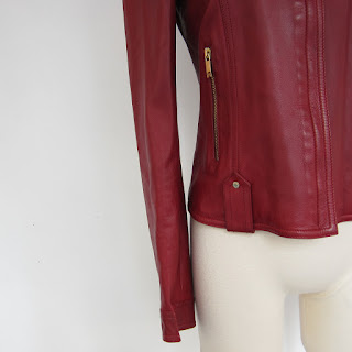 Gucci Red Leather Jacket