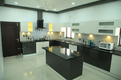 Sleek Kitchens And Wardrobes (HHYS Inframart), Salem - Kochi - Kanyakumari Hwy, Vyttila, Ernakulam, Kerala 682019, India, Modular_Kitchen_Store, state KL