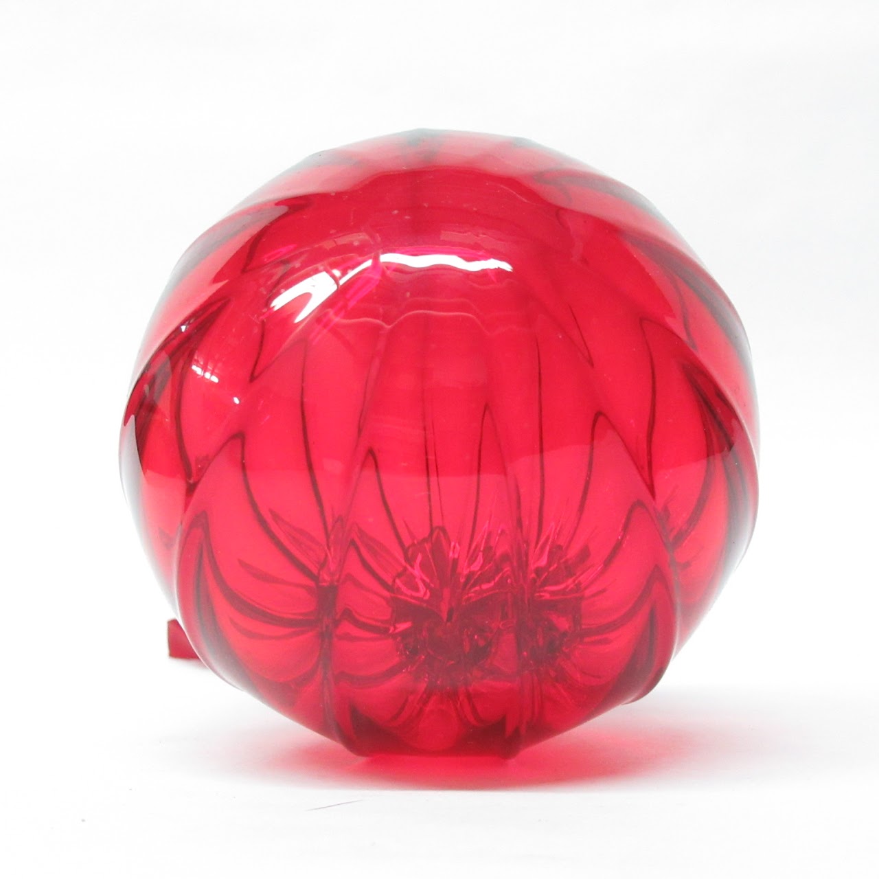 Tiffany & Co. Red Glass Ornament