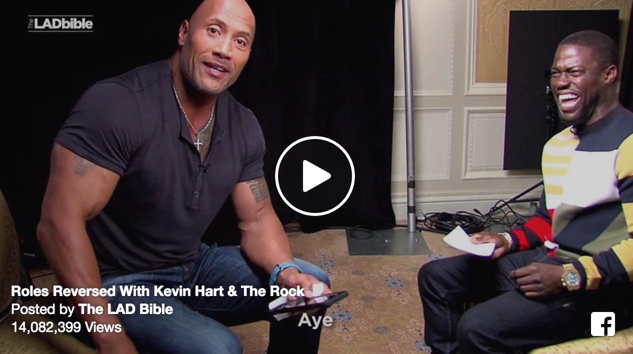 Kevin Hart And Dwayne The Rock Johnson Hilariously Impersonate Each Other Kevin Hart And Dwayne The Rock Johnson Hilariously Impersonate Each Other