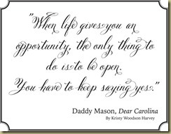 Daddy Masons quote