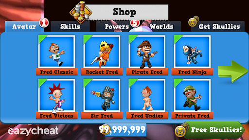 RUNNING FRED CHEAT