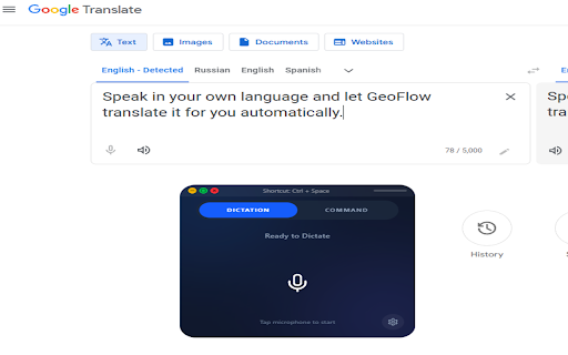 GeoFlow - AI Dictation Studio screenshot 3