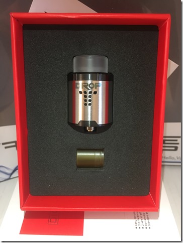 IMG 9341 thumb1 - 【爆煙スコンカー対応RDA】DIGIFLAVOR DROP RDA（デジフレーバー ドロップアールディーエー）レビュー～爆煙だけど濃厚フレーバー<*`∀´*>編～【電子タバコ/VAPE/ドリッパー】