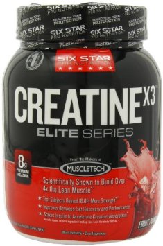  Six Star Professional Strength Creatine, Fruit Punch, 2.5-Pound