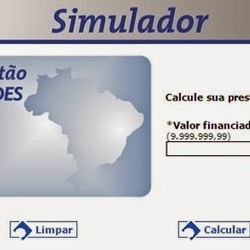 Bndes simulador