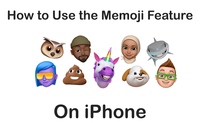 Hoe de Memoji-functie op de iPhone te gebruiken