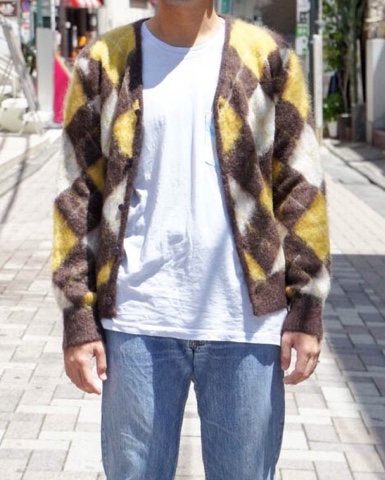 CASSIDY BLOG: 色々な着こなしで Needles MOHAIR cardigan