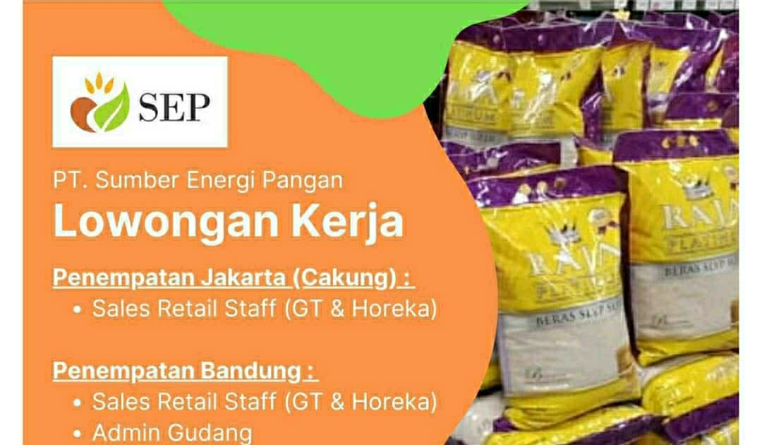 Lowongan Kerja Teknologi Pangan Fresh Graduate - Homecare24