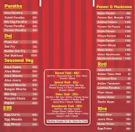 Anandeshwar Dhaba menu 1