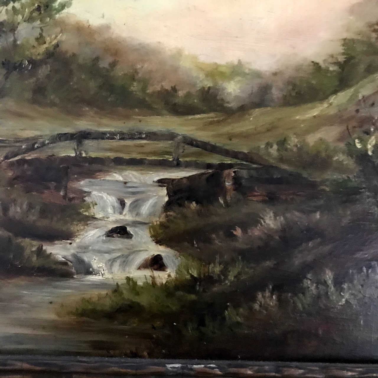 Early 20th C. Oil Landscape Painting