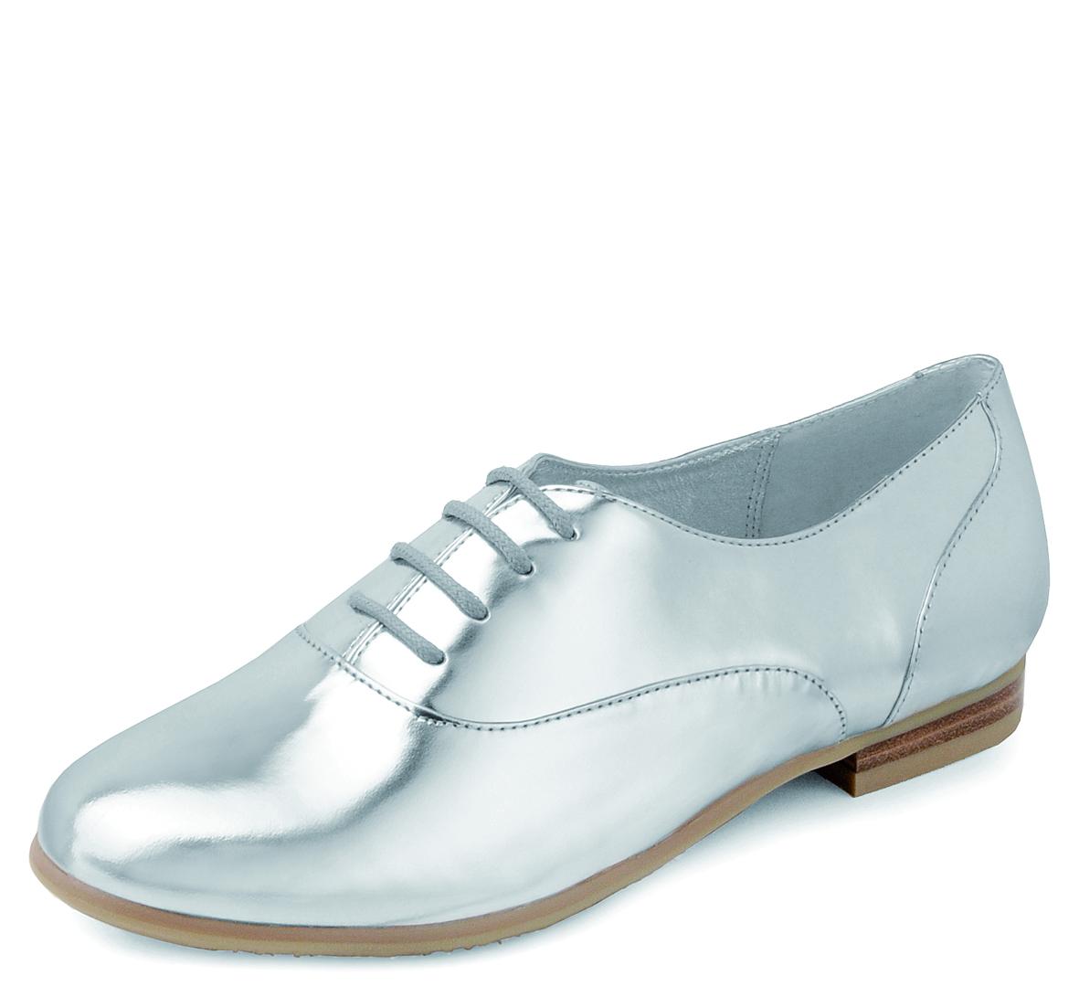 Lace Up in Silver -    75