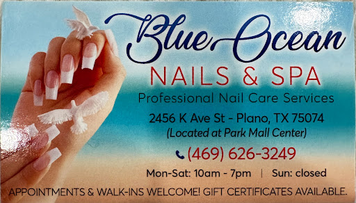 Blue Ocean Nails & Spa logo