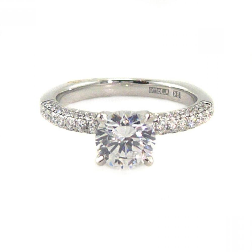 Engagement Ring With 0.51