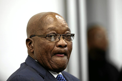 Former president Jacob Zuma has been hospitalised in Cuba because of 'complications relating to poisoning'. / SANDILE NDLOVU