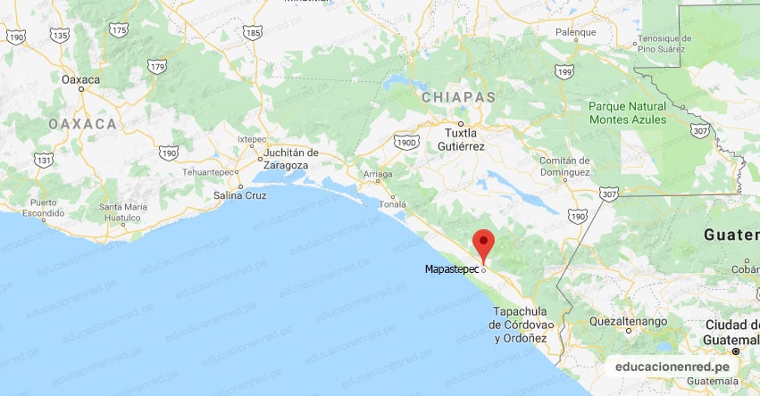 Temblor en México de Magnitud 4.2 (Hoy Domingo 25 Septiembre 2022) Sismo - Epicentro - Mapastepec - Chiapas - CHIS. - SSN - www.ssn.unam.mx