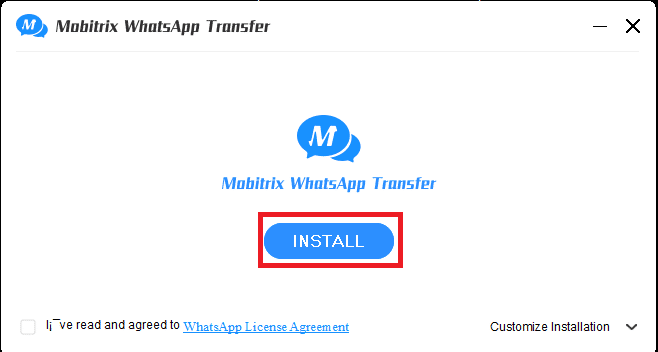 utilisez le transfert Mobitrix WhatsApp pour transférer vos données WhatsApp vers votre iPhone.