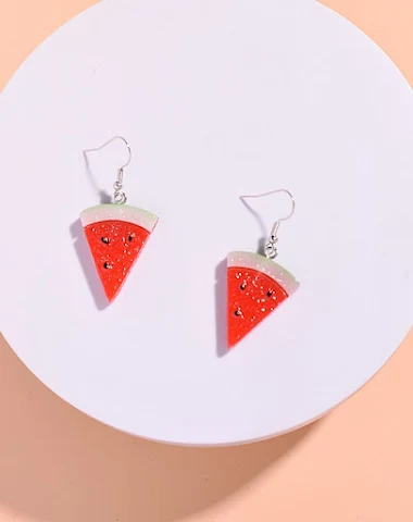 Sweet and cute fruit earrings to ad - 2