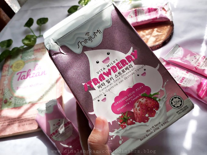 ShinjuMi Vita milky Rasa Strawberry, Minuman Untuk Kesehatan Kulit