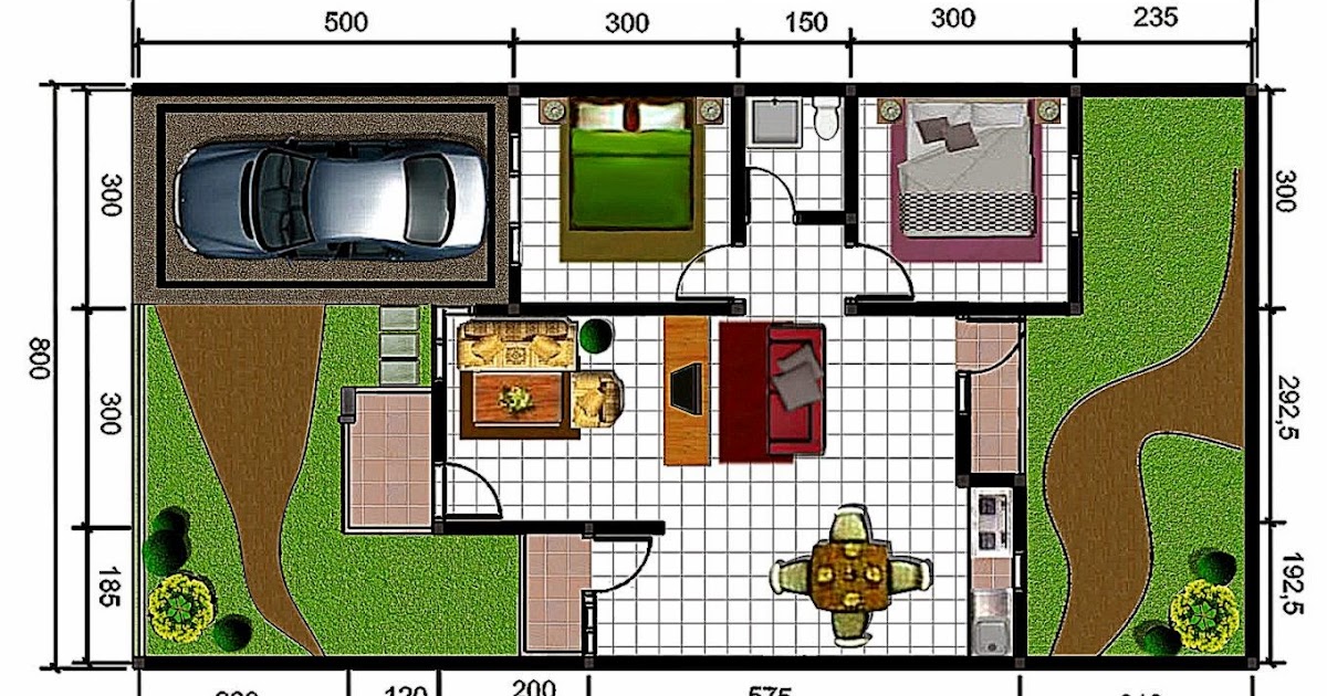 Denah Rumah | Gallery Taman Minimalis