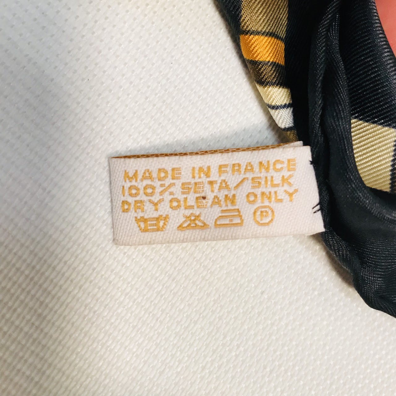 Hermès "SILK" Silk Scarf