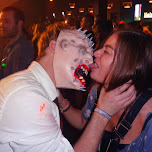 a creepy kiss at the Freaqshow 2013 in Amsterdam, Netherlands 