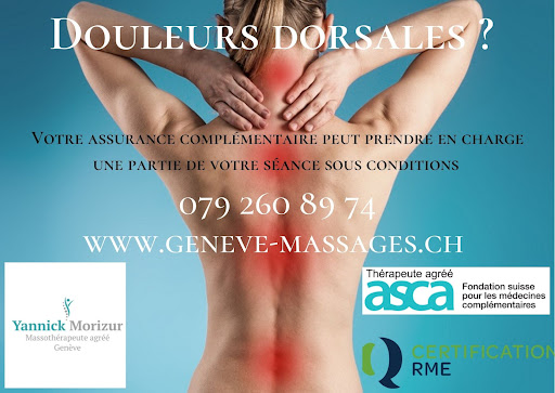 Massage à Genève Yannick Morizur ( Asca Rme )