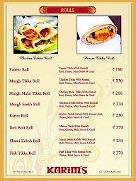 Karim's - Original From Jama Masjid Delhi-6 menu 4